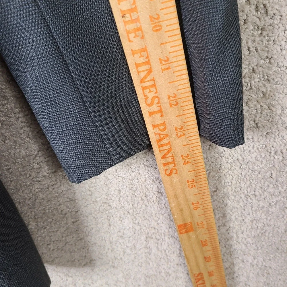 Vintage Evan Picone Jacket Mens‎ 41R Gray 2 Button Blazer Suit Coat USA Made
